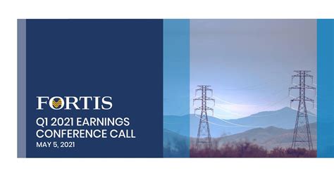 Fortis: Q1 Earnings Snapshot